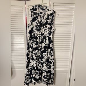 Jones New York A-line dress and belt